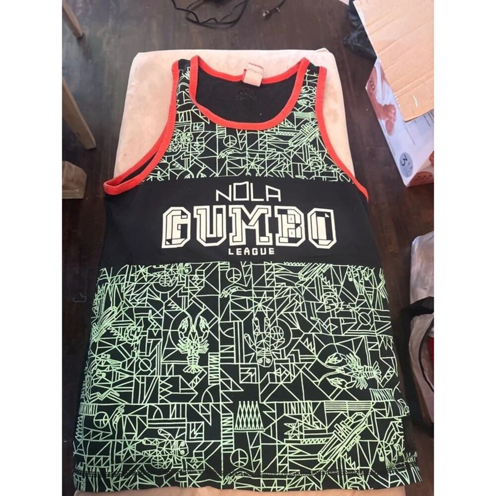 Nola gumbo league Nike tank top